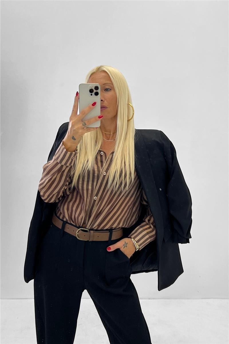 blazer con manica arricciata london